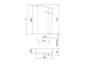 La Torre cмеситель для раковины Wings AA501TC