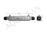 Pahlen siltuma apmaiņas bloks Aqua-Mex 100kW 11318