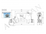 Pahlen siltuma apmaiņas bloks Aqua-Mex FE 40kW Titanium 113952